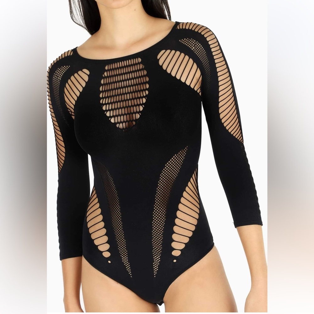 BlackMilk “Hella-Sassy-Nation” Bodysuit 🖤 | Rare Cutout | One Size Fits Most